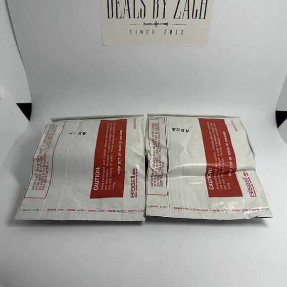 Vintage Lot of 2 Packs of Bissell Dry Carpet Cleaner Powder 10oz Each NOS - Picture 9 of 10